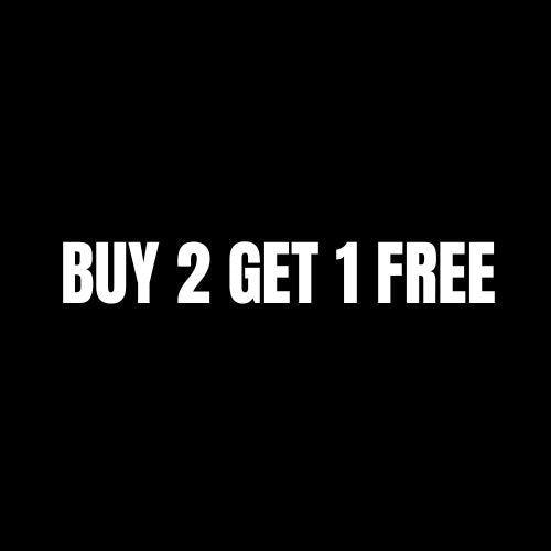 BUY 2 GET 1 FREE