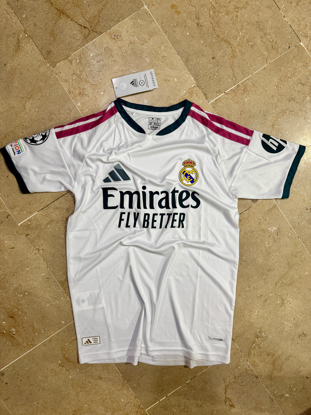 Real madrid 2026/27 Home (Tpu logos)